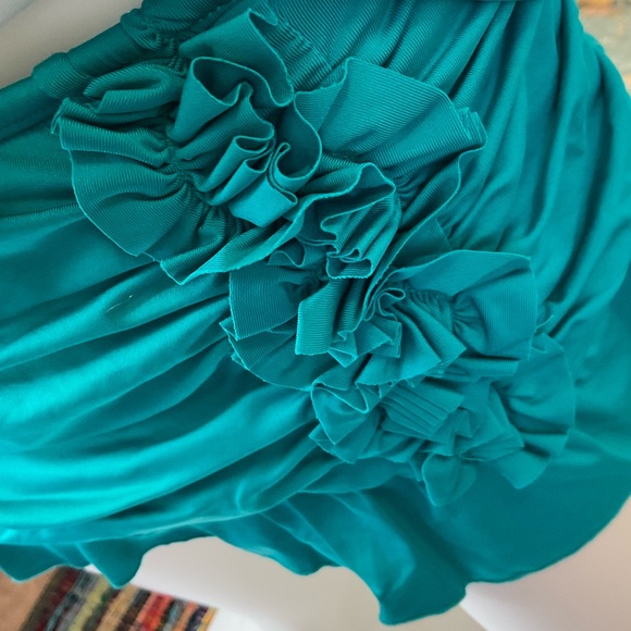 Kenneth Cole Ruched Ruffle Tankini Swimsuit - Picture 6 of 10